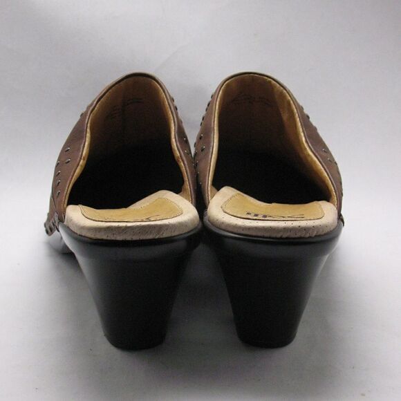 Sofft Brown Mules 10 W Wide - Picture 5 of 7